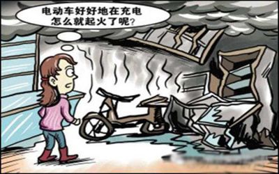 嚇?biāo)辣緦殞毩?，半夜在家充電的電?dòng)車竟然著火了